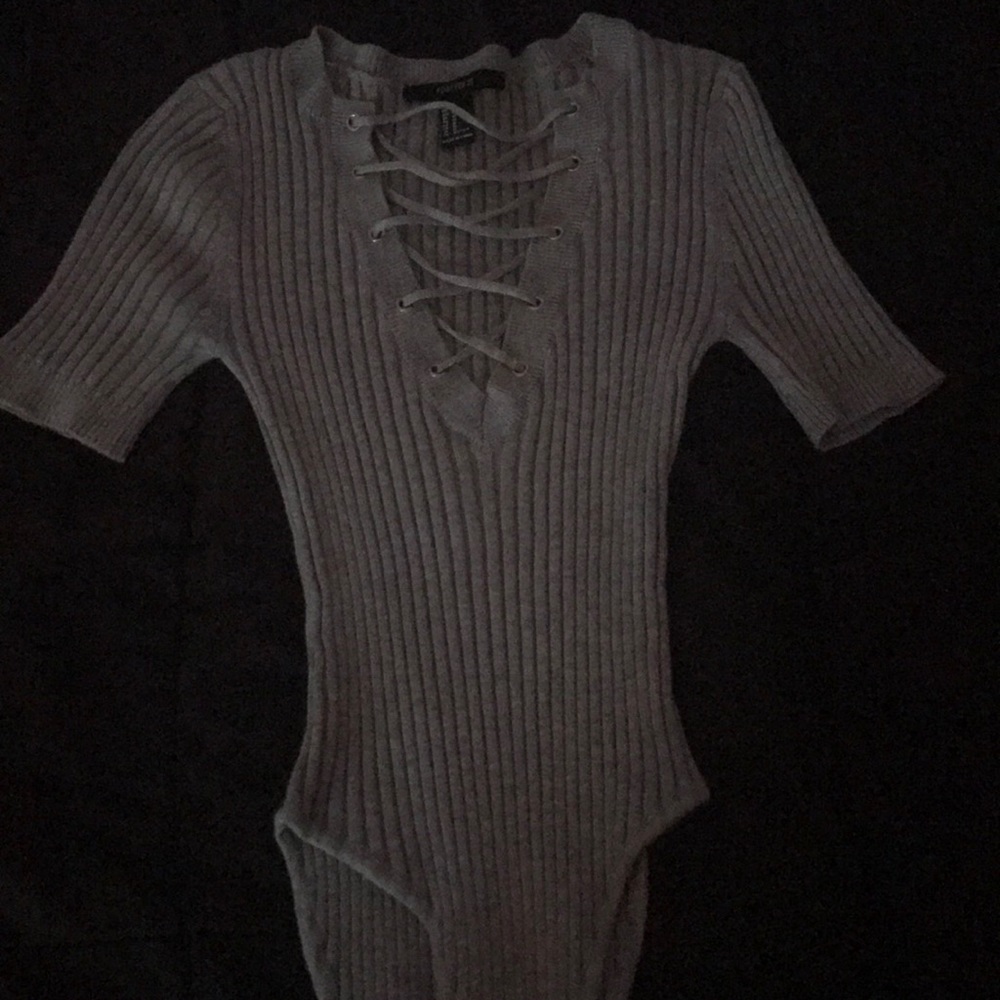 Lace up Bodysuit